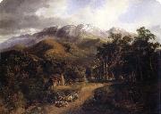 Nicholas Chevalier The Buffalo Ranges,Victoria china oil painting reproduction